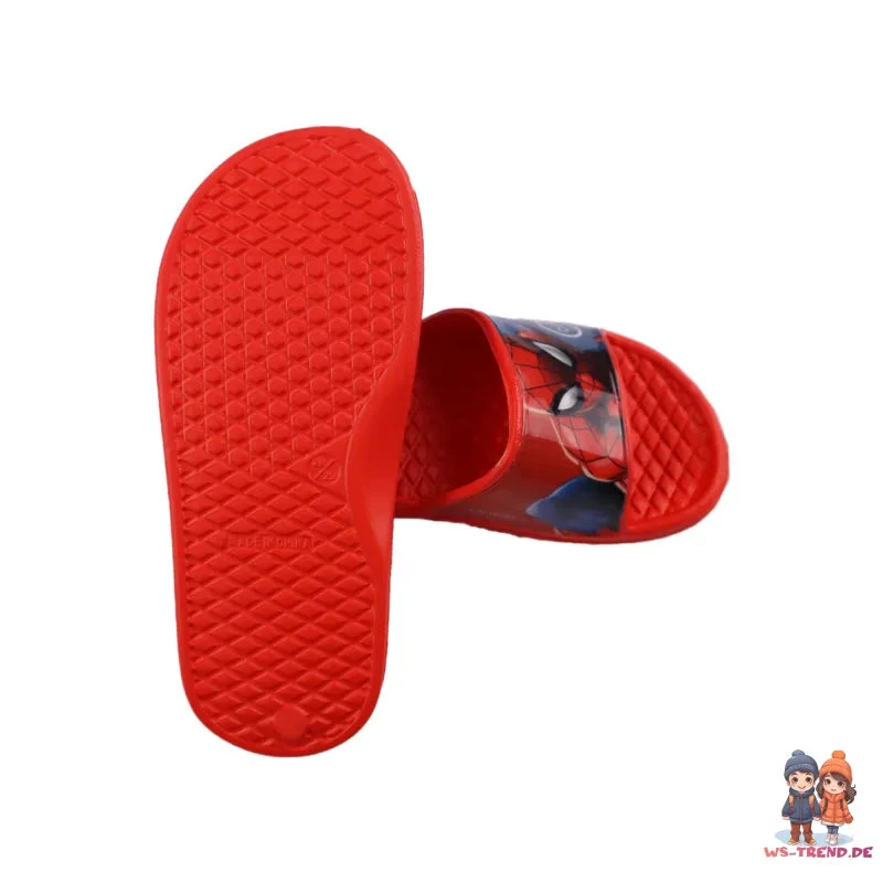 Marvel Spiderman Kinder Badelatschen Sandalen 6 Marvel Spiderman Kinder Badelatschen Sandalen – Bild 4