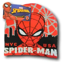 Marvel Spiderman Pixel - Kinder Wintermütze 52 Oder 54 Cm -Bekleidung Peripherie marvel spiderman pixel kinder wintermtze 52 54 424