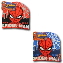 Marvel Spiderman Pixel - Kinder Wintermütze 52 Oder 54 Cm