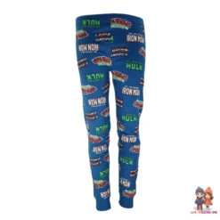 Marvel Avengers Kinder Langarm Schlafanzug Pyjama -Bekleidung Peripherie maven pyjama 01f