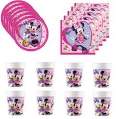 Disney Minnie Maus Daisy Duck Partyset Deko Set 36tlg.