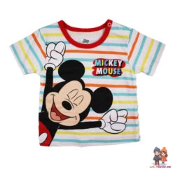 Disney Mickey Maus Baby Kurzarm Shirt Und Shorts -Bekleidung Peripherie mick bod kurz 01a