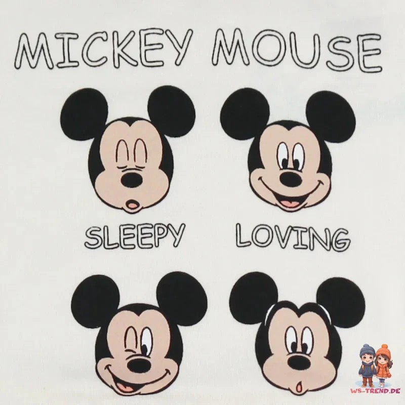 Disney Mickey Maus Baby Kleinkind Kurzarm Body Strampler 4 Disney Mickey Maus Baby Kleinkind Kurzarm Body Strampler – Bild 2