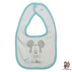 Disney Mickey Maus Baby 4 Tlg Set Body Hose Lätzchen Mütze -Bekleidung Peripherie mick body set 01c