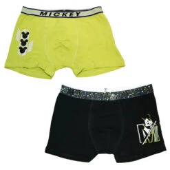 Disney Mickey Maus Jungen Boxershorts Unterhose 2er Pack