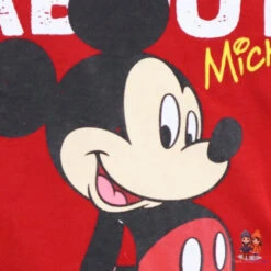 Disney Mickey Maus Kinder Langarm T-Shirt -Bekleidung Peripherie mick lang 01b