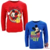 Disney Mickey Maus Langarm T-Shirt -Bekleidung Peripherie mick lang sh 01