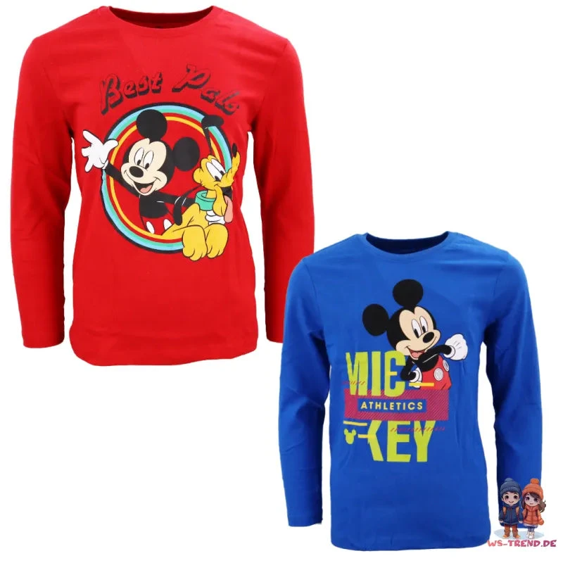 Disney Mickey Maus Langarm T-Shirt 3 Disney Mickey Maus Langarm T-Shirt