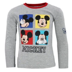 Disney Mickey Maus Kinder Jungen Langarm Shirt -Bekleidung Peripherie mick langarm 01c