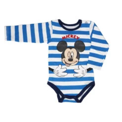 Disney Mickey Maus Baby Kleinkind Langarm Body Strampler