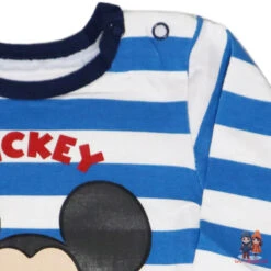 Disney Mickey Maus Baby Kleinkind Langarm Body Strampler -Bekleidung Peripherie mickey bosy 01c