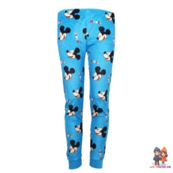 Disney Mickey Maus Kinder Velours Schlafanzug Pyjama Nachtwäsche -Bekleidung Peripherie mickey pyj vel 01b