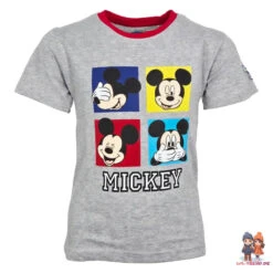 Disney Mickey Maus Kinder Kurzarm Schlafanzug Pyjama Shirt Shorts -Bekleidung Peripherie mickey pyjama 01b