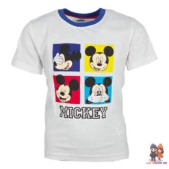 Disney Mickey Maus Kinder Kurzarm Schlafanzug Pyjama Shirt Shorts -Bekleidung Peripherie mickey pyjama 01e