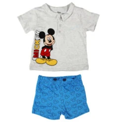 Disney Mickey Maus Baby 2tlg.Set Kleinkind T-Shirt Plus Shorts 13 Disney Mickey Maus Baby 2tlg.Set Kleinkind T-Shirt Plus Shorts -Bekleidung Peripherie mickey shirt shorts 01d