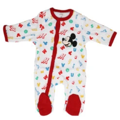 Disney Mickey Maus Baby Kleinkind Body Strampler Einteiler 10 Disney Mickey Maus Baby Kleinkind Body Strampler Einteiler -Bekleidung Peripherie mickey strampler 01c
