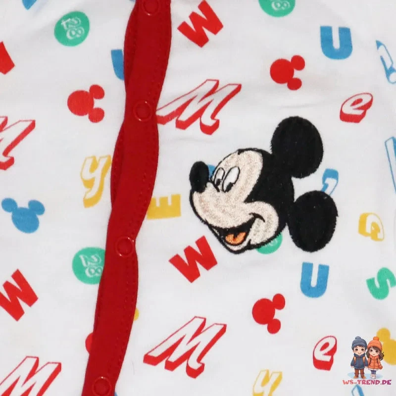 Disney Mickey Maus Baby Kleinkind Body Strampler Einteiler 7 Disney Mickey Maus Baby Kleinkind Body Strampler Einteiler – Bild 5