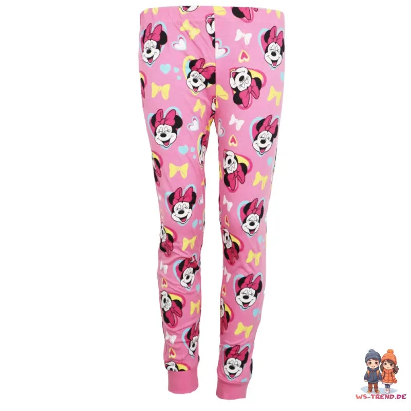 Disney Minnie Maus Mädchen Kinder Schlafanzug Pyjama Lang 6 Disney Minnie Maus Mädchen Kinder Schlafanzug Pyjama Lang – Bild 4