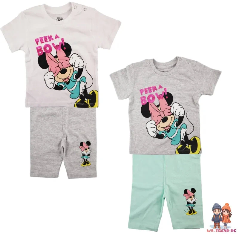 Disney Minnie Maus Mädchen Baby Sommer Set 3 Disney Minnie Maus Mädchen Baby Sommer Set