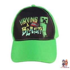 Minecraft Creeper Steve Alex Zombie Jungen Basecap Baseball Kappe -Bekleidung Peripherie mine basecap 01b