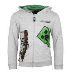 Minecraft Creeper Skelett Kinder Hoodie Kapuzenpullover Pulli Pullover