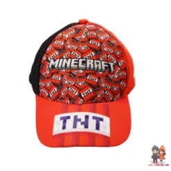 Minecraft TNT - Kinder Basecap Baseball Kappe -Bekleidung Peripherie mine nase 088b