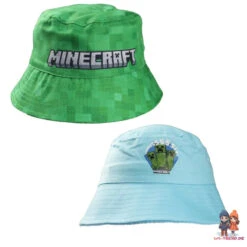 Minecraft Creeper Kinder Jungen Fischerhut