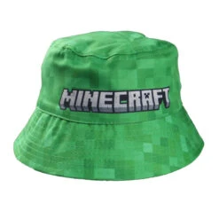 Minecraft Creeper Kinder Jungen Fischerhut -Bekleidung Peripherie minecraft creeper kinder jungen fischerhut 356