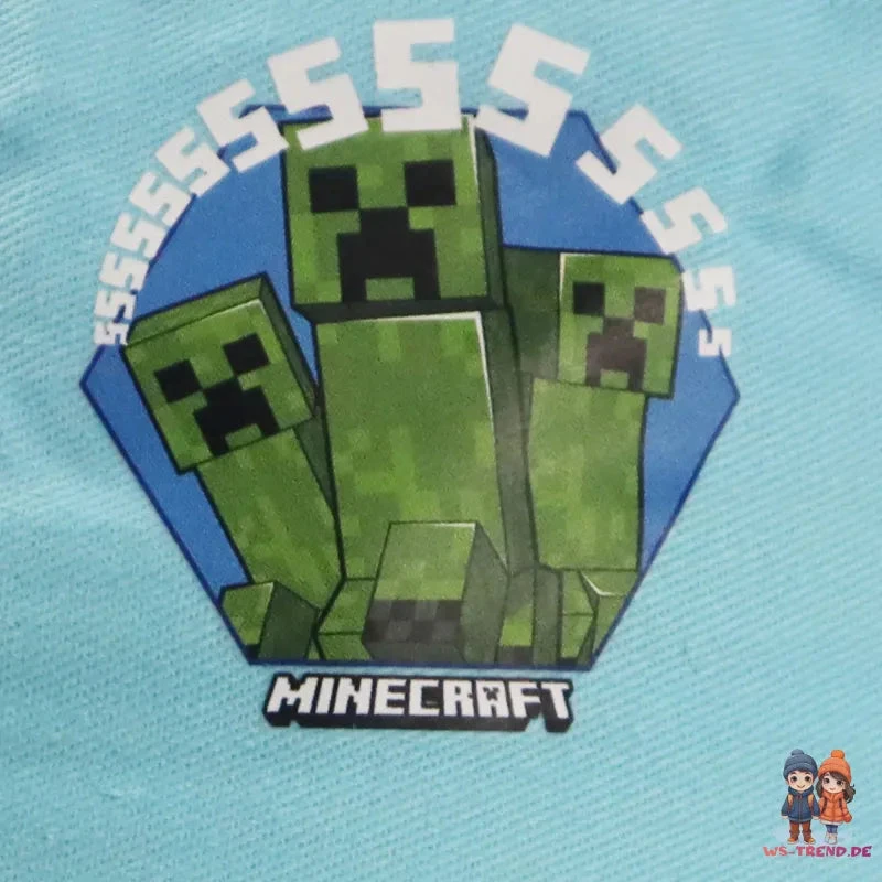 Minecraft Creeper 2er Set Kinder Fischermütze Fischerhut Hut 5 Minecraft Creeper 2er Set Kinder Fischermütze Fischerhut Hut – Bild 3