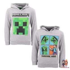 Minecraft Creeper Kinder Pullover