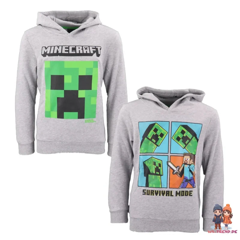 Minecraft Creeper Kinder Pullover 3 Minecraft Creeper Kinder Pullover