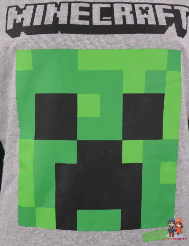 Minecraft Creeper Kinder Pullover 5 Minecraft Creeper Kinder Pullover – Bild 3