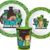 Minecraft Kinder Geschirr Set Teller Schüssel Becher -Bekleidung Peripherie minecraft kinder geschirr teller schssel becher 108