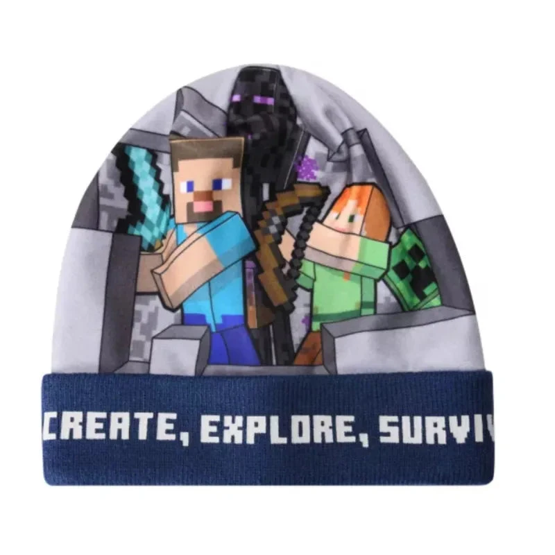 Minecraft Steve Alex Jungen Wintermütze Mütze 3 Minecraft Steve Alex Jungen Wintermütze Mütze
