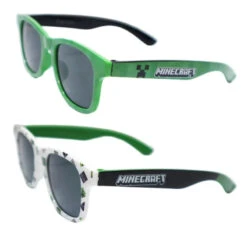 Minecraft Gamer Creeper 2er Set Kinder Jungen Sonnenbrille Brille
