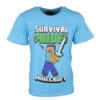 Minecraft Steve Survival Mode Kurzarm T-Shirt -Bekleidung Peripherie minecraft steve survival mode kurzarm shirt 789