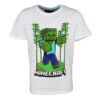 Minecraft Zombie Kurzarm T-Shirt Baumwolle -Bekleidung Peripherie minecraft zombie kurzarm shirt baumwolle 341
