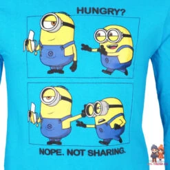 Die Minions Kinder Jungen Langarm Shirt Langarmshirt -Bekleidung Peripherie minions 01d