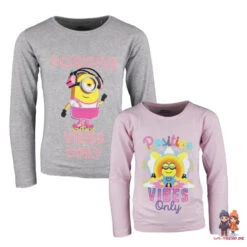 Die Minions Mädchen Langarm T-Shirt