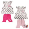 Disney Minnie Maus Mädchen Baby 2 Tlg Set Kleid Plus Leggings Gr. 62 - 86 1 Disney Minnie Maus Mädchen Baby 2 Tlg Set Kleid Plus Leggings Gr. 62 - 86 -Bekleidung Peripherie minn byby set 01