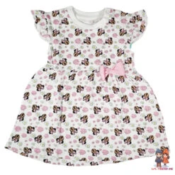 Disney Minnie Maus Mädchen Baby 2 Tlg Set Kleid Plus Leggings Gr. 62 - 86 -Bekleidung Peripherie minn byby set 01e