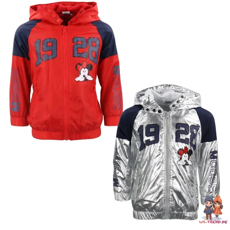 Disney Minnie Mouse Kinder Regenjacke Jacke Mit Kapuze Gefüttert 3 Disney Minnie Mouse Kinder Regenjacke Jacke Mit Kapuze Gefüttert