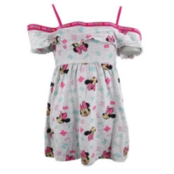 Disney Minnie Maus Mädchen Kinder Kleid Sommerkleid -Bekleidung Peripherie minn kl 01c