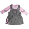 Disney Minnie Maus Baby 2 Tlg Set Bluse Kleid -Bekleidung Peripherie minnie baby blkl 01a