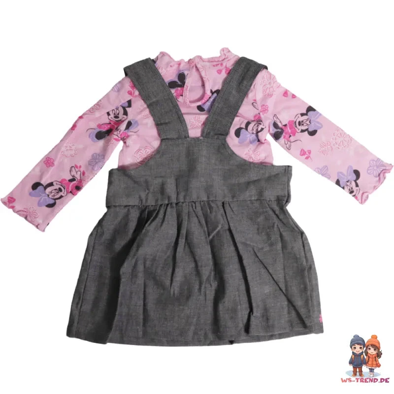 Disney Minnie Maus Baby 2 Tlg Set Bluse Kleid 4 Disney Minnie Maus Baby 2 Tlg Set Bluse Kleid – Bild 2