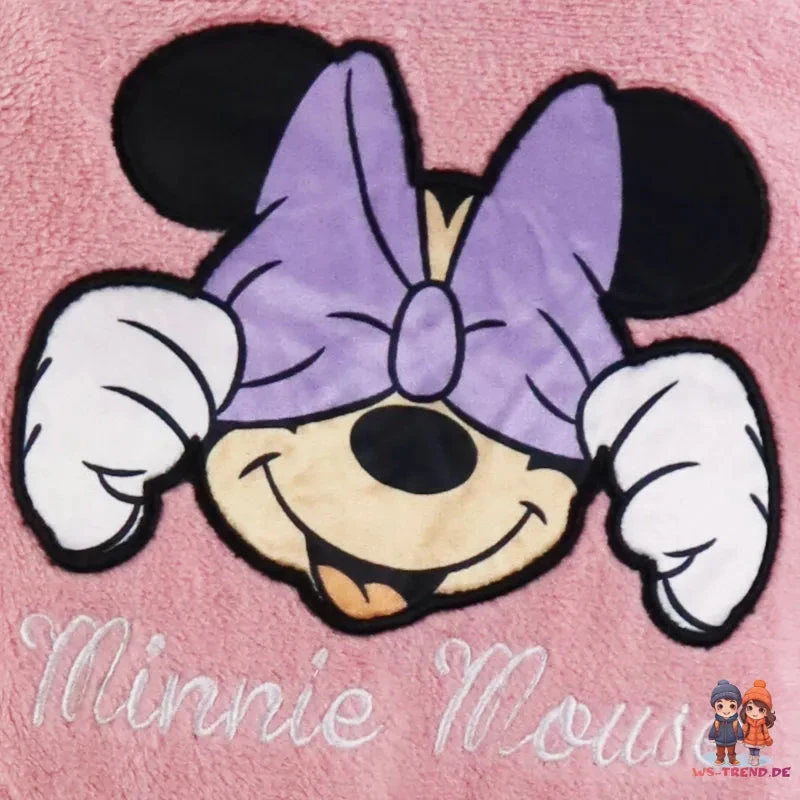Disney Minnie Maus Kinder Bademantel 5 Disney Minnie Maus Kinder Bademantel – Bild 3