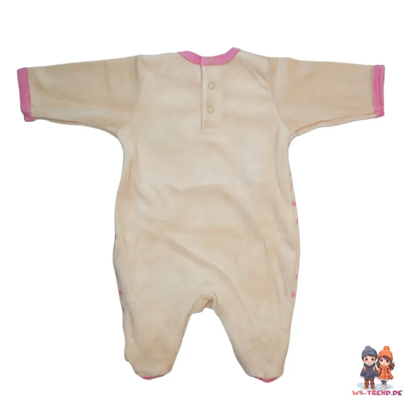 Disney Minnie Maus Baby Kleinkind Strampler Einteiler Velours 4 Disney Minnie Maus Baby Kleinkind Strampler Einteiler Velours – Bild 2