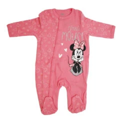 Disney Minnie Maus Baby Kleinkind Strampler Einteiler -Bekleidung Peripherie minnie bodie 01d