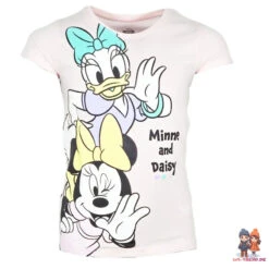 Disney Minnie Maus Kinder Kurzarm Schlafanzug Pyjama Shirt Shorts -Bekleidung Peripherie minnie daisy pyjama 01b