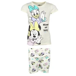 Disney Minnie Maus Kinder Kurzarm Schlafanzug Pyjama Shirt Shorts -Bekleidung Peripherie minnie daisy pyjama 01d